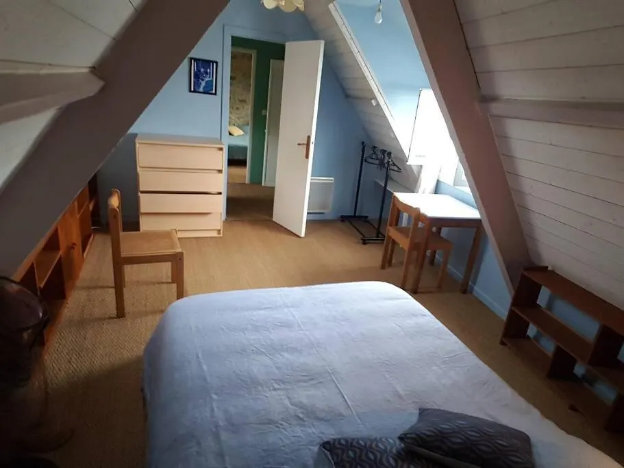 Apartment Ferienwohnung Chez Nany, Chaleureux Duplex Sur Le Port De Morgat Crozon